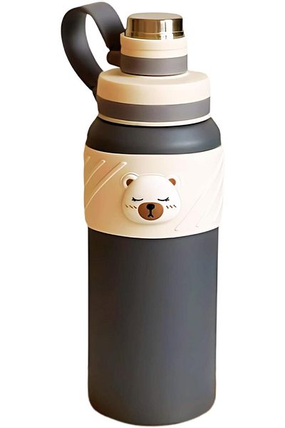 Twisoo Premium Japanese Outdoor Insulated Water Bottle - Leak proof Stainless Steel keeps hot and co