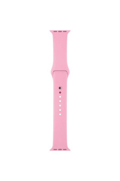 OEM Pink Silicone Strap for Apple Watch, Compatible with 42/44 mm Models