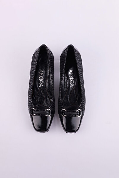 Anora Hakiki Deri Kadın Topuklu Ayakkabı 25MHT62