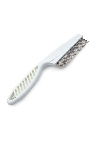 Steukens White Comb with Handle for Lice, Steukens, White
