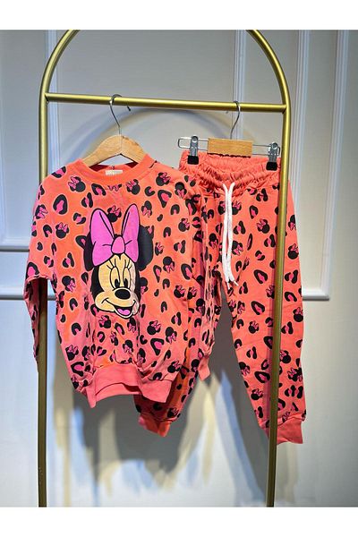 baume clothes Girl's Animal Patterned Top-Top Set 6