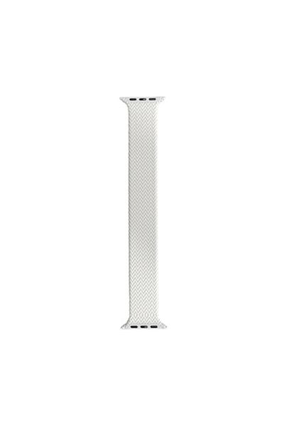 OEM Silicone Strap for Apple Watch 42/44 mm, Single Loop, White
