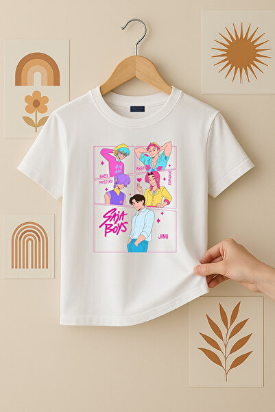 BLITZ ISTANBUL Kpop Demon Hunters Only Boys Baby Abby Mystery Printed Girl's ...