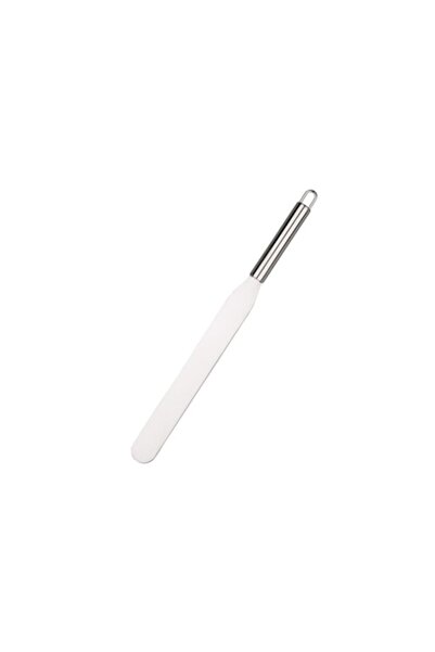 Bibilel Paleta de nivelare pentru torturi si prajituri, inox, 37x3 cm, Gri