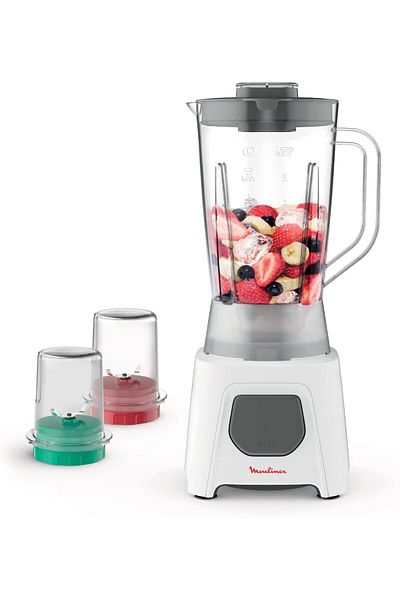 Moulinex Blendio Plus Blender 1.5L 450 Watts LM2B3127 - White