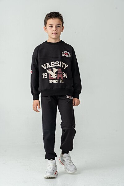 Mışıl Kids Σετ αθλητική φόρμα Varsity 1984 Sport Co. με εμπριμέ αγόρια