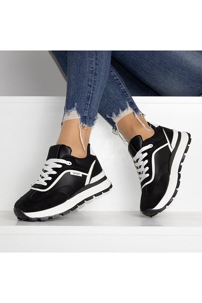 OEM Laura lightweight black sneakers, 36