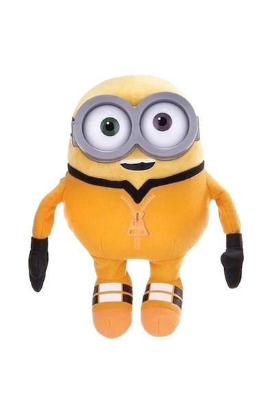 Minions Plush Toy, Minions, Bob 29cm and 2 Stickers