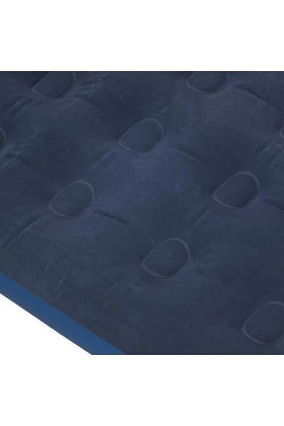 ART Camping Inflatable Mattress with Manual Pump, PVC, Navy Blue