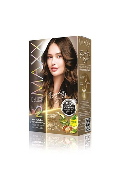 MAXX DELUXE MAXX - Max Hair Dye (Light Brown “5.0”)