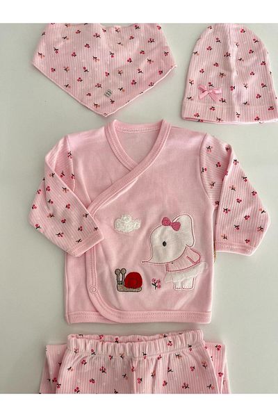 baume clothes Baby Girl Pink Hospital Exit