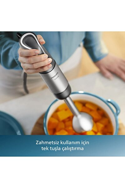 Philips 5000 Serisi El Blenderi - Siyah / Inox - 1200 Watt - UZUNKAYA HOME HEDİYELİ