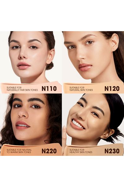 O.TWO.O Cosmetics O.TWO.O Matte Finish Liquid Foundation – High Coverage, Long-Wear Base