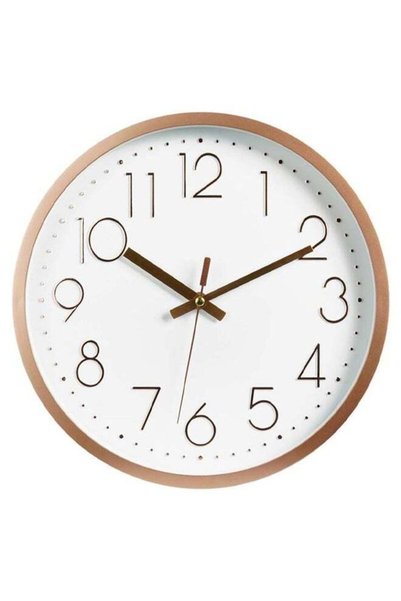 Generic Non-Ticking Wall Clock, Silent Battery Operated Wall Clock with ABS F...