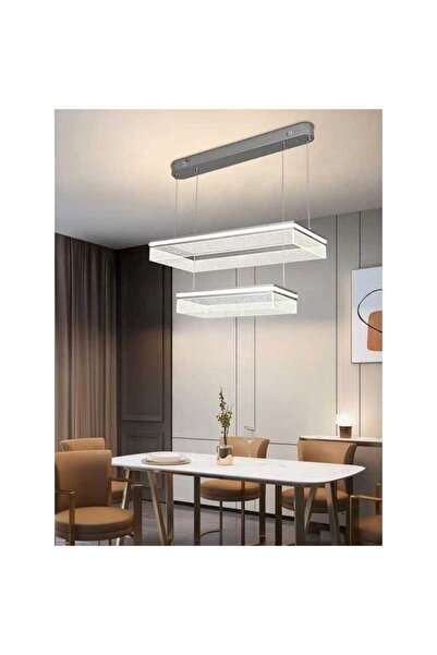 Sueva Lustra LED 240W 60X30CM 40X20CM, telecomandă WiFi 2.4G 3 lumini dimabilă