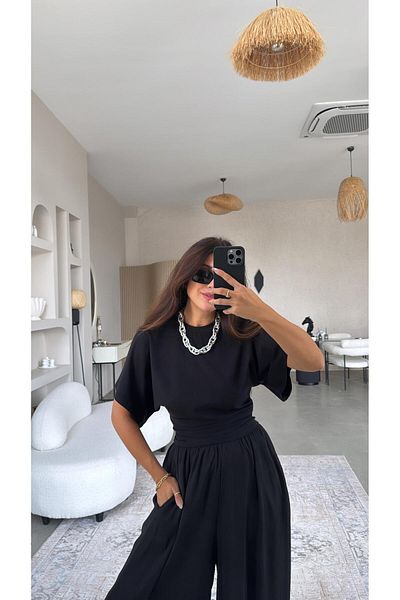 Buket Teke Black Bat Sleeve Cotton Cool Tshirt