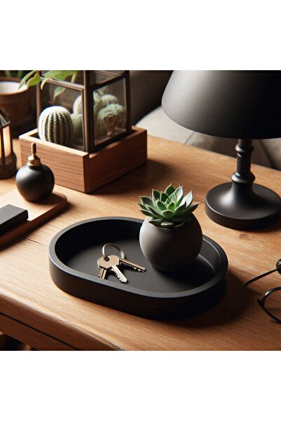 Sizseyy منظم مفاتيح سطح المكتب البلاستيكي