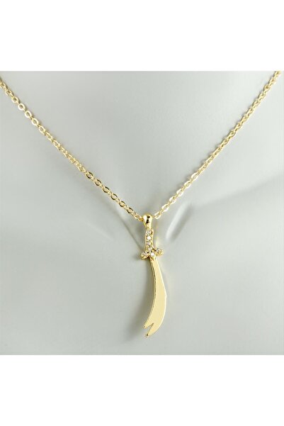 Genel Markalar Zülfikar Zirkon Taşlı Trend Kolye Zirkon Taşlı Kolye Şık Tasarım