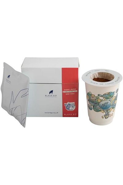 BLACK SIP COFFEE ROASTERS Coffee Drip Bag Set from Bali, Indonesia - BLACK SIP COFFEE ROASTERS