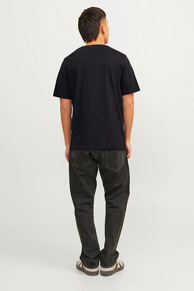 Jack & Jones Tricou JACK &JONES Corp Logo Small Print B - 12151955-Black-SPB