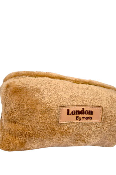 by maris حقيبة مكياج قطيفة، حقيبة أقلام