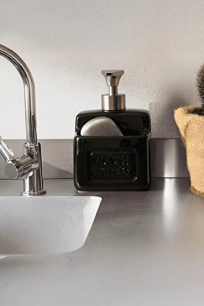 Evsun Home Collection Porcelain Liquid Soap Holder