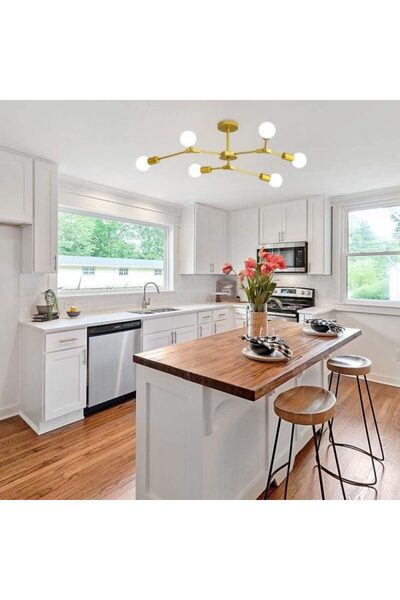 Jiju Lustra LED JIJU® Mordern Glob Mat G9 x 6