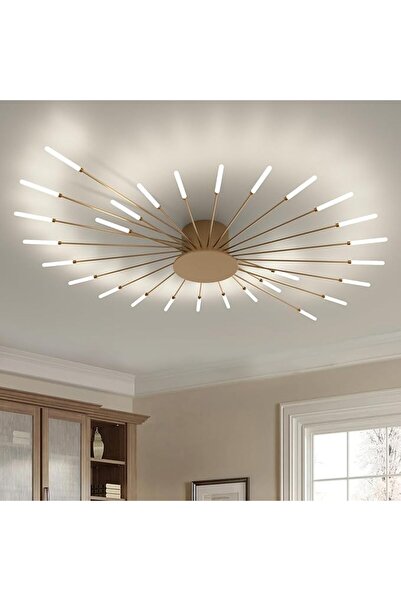 Sueva Candelabru LED 112W cu telecomandă wifi 2.4G, intensitate reglabilă lumină/rece/caldă/neutră