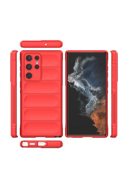 Tim Protective Case for Samsung Galaxy S22 Ultra 5G, Timacon Unit, Magic Shield, U39, Thermoplastic, Blu