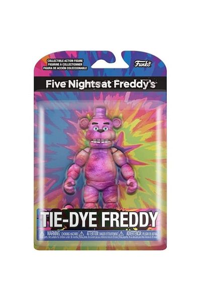 Funko Action Figure - Five Nights at Freddy's: TieDye Freddy, Pink, 13 cm
