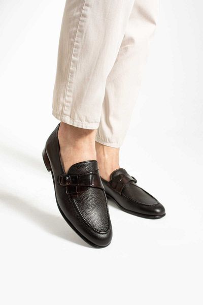 Bestello Laceless Buckle Neolite Sole Classic 331-0206 Men's Shoes