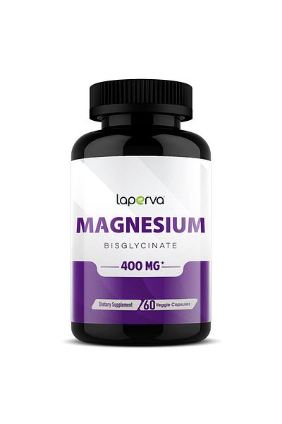 Laperva Magnesium Bisglycinate for Muscle and Mood Health (60 Capsules)