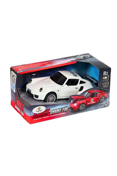 TOYFEST Smoke-Removing Friction Sports Car with Light and Sound Bsp-1B