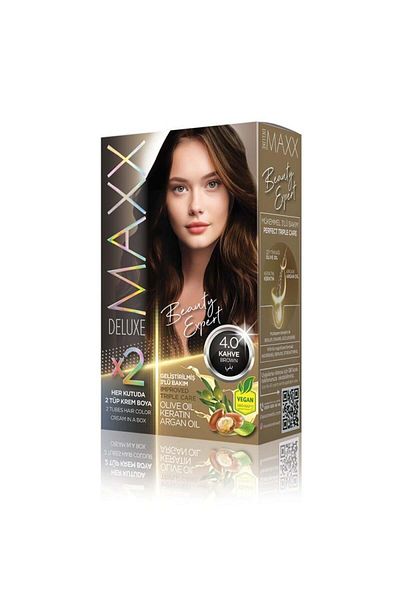 MAXX DELUXE MAXX - Max Hair Dye (Brown 4.0)