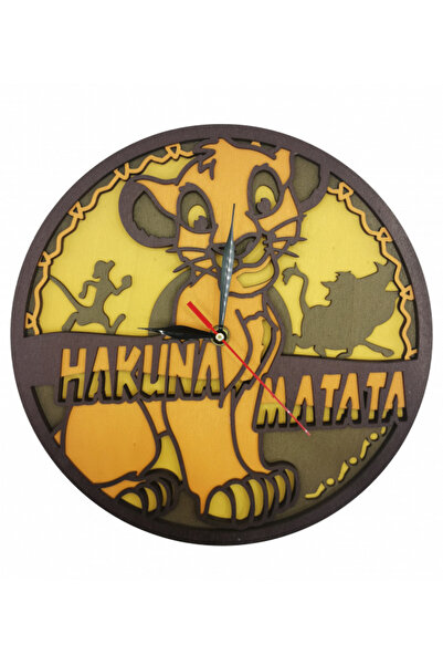 OEM Ceas de perete HAKUNA MATATA