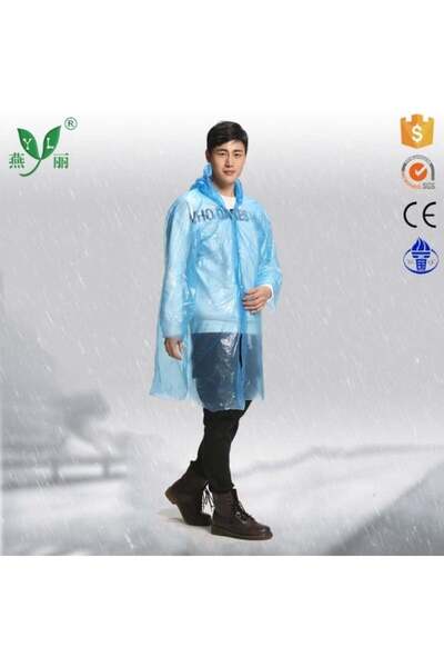 İstangül Butik Thin Transparent Raincoat