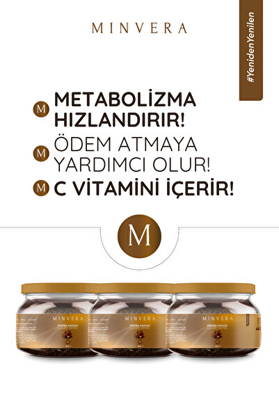 3 Adet Hindiba Kahvesi 3 x 150gr (3 AYLIK KULLANIM)