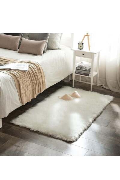 Generic Luxury Faux Fur Area Rug 3x5 Feet, Super Soft Fluffy Plush Carpet for...