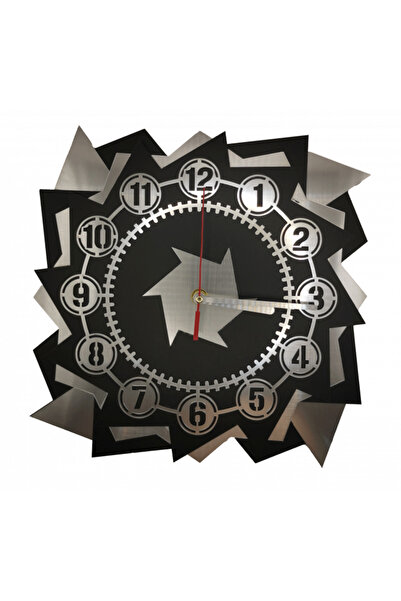 OEM Ceas de perete multistrat - Timpul in colturi ascutite