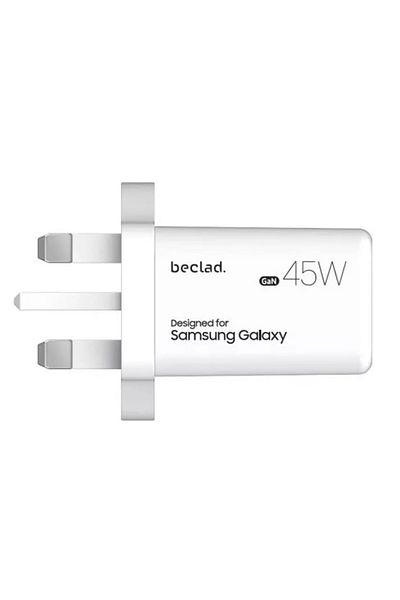 beclad 45W Type-C Wall Charger Designed By Samsung, White