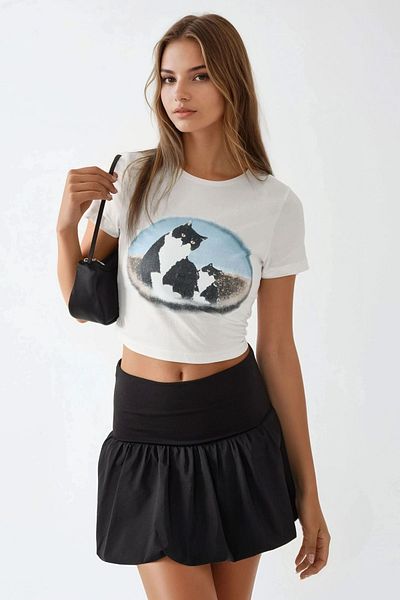 Hiccup Balloon Mini Skirt