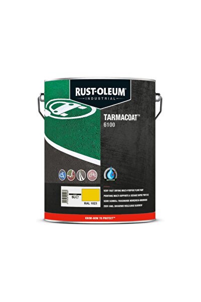 OEM Vopsea Beton Galben RAL 1023, Tarmacoat Rust-Oleum, 5 Litri