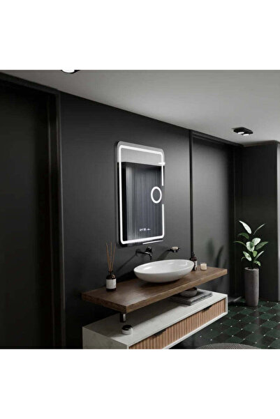 KORMAN TECHNIK Oglinda LED Rectangulara, 80x60cm, Eclat MotionGlow Marcello, Sistem Dezaburire