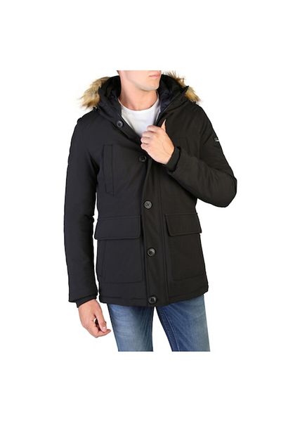 Yes Zee Men's Jacket Yes Zee Model O836_N400, Black, Size 2XL INTL