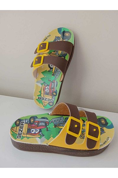 GEZER Car Figure Children's Slippers