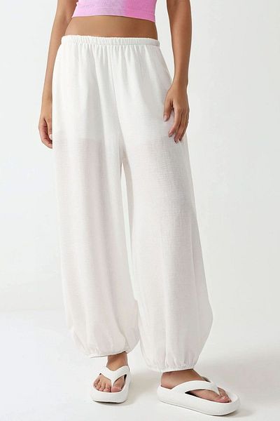 Hiccup Low Waist Loose Cut Jogger Pants