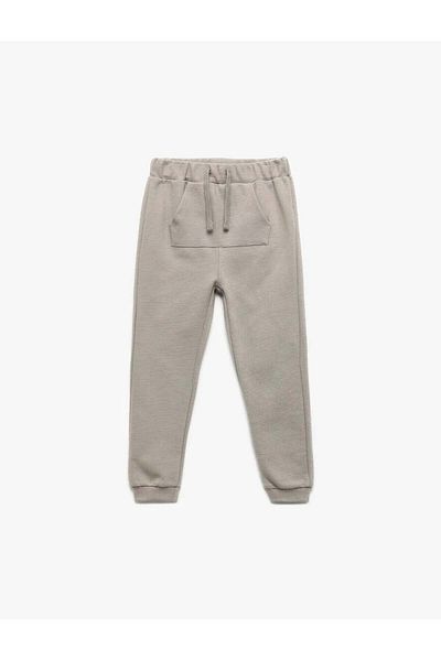 Koton Gray Baby Boy Sweatpants 6Wmb40020Tk