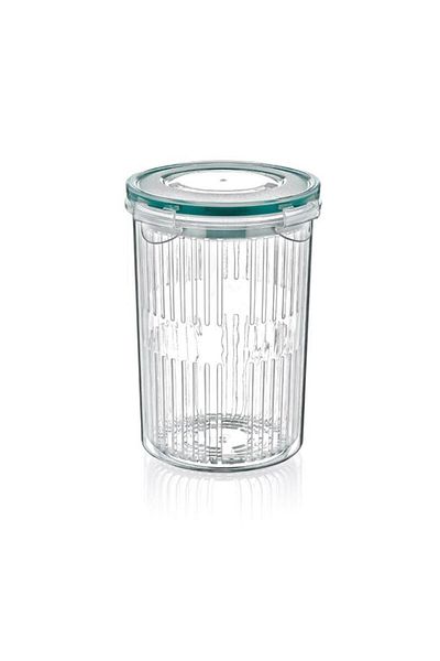 feifei Clip Lid Olive Bowl -1.5 Lt Olive Pickle Storage Washing Container