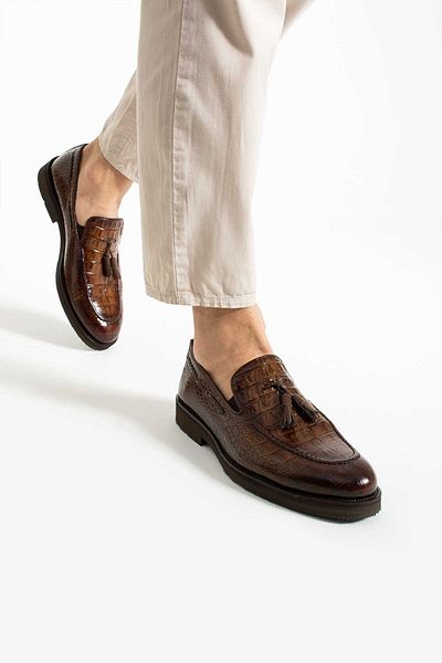 Bestello Laceless Tasseled Eva Sole Casual 331-10734 Men's Shoes