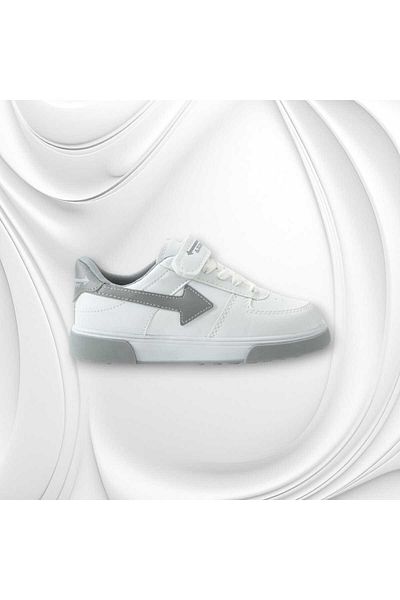 JUHR Unisex Velcro Tape + Laces Comfortable Daily Sneaker Sports Shoes